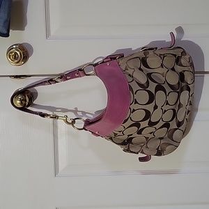 Coach signature purse